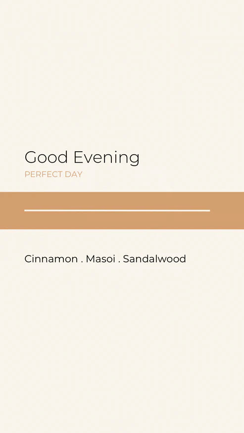 Good Evening | Cinnamon Incense Sticks from DUPA Sensory